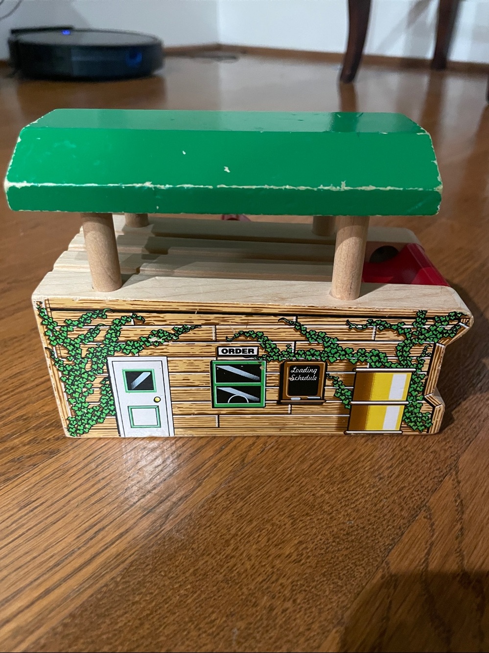 Lot of pieces Thomas the Train Wooden Railway Sodor Toll #5 & Arlesdale barrel - Picture 5 of 5